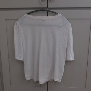 Treasure & Bond Soft Cream Short Sleeve Tee